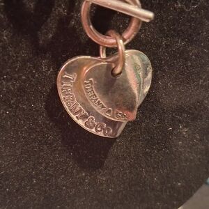 Tiffany & Co. Silver Heart Charm Bracelet